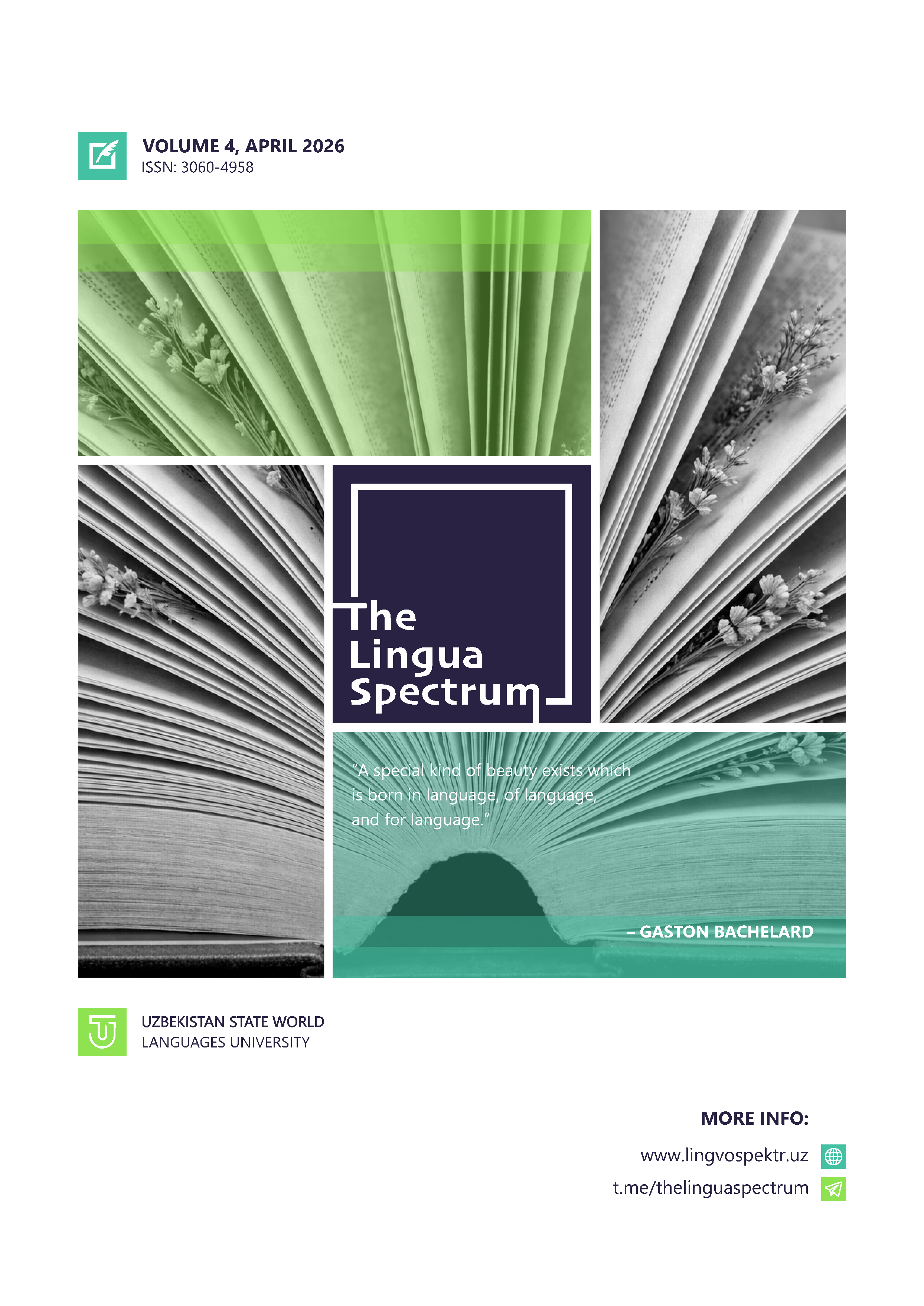 						View Vol. 4 No. 1 (2026): The Lingua Spectrum: April
					