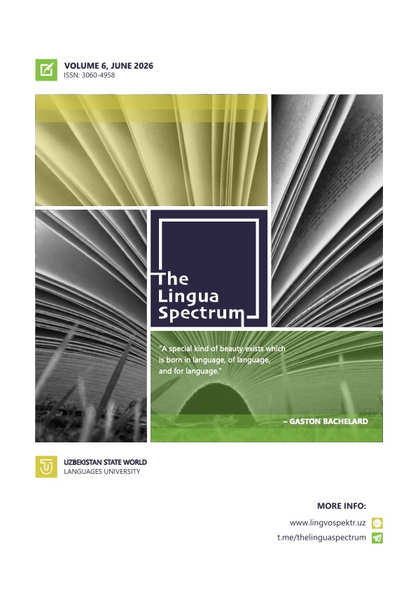 						View Vol. 6 No. 1 (2026): The Lingua Spectrum: June
					