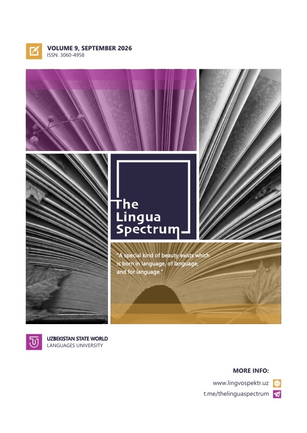 						View Vol. 9 No. 1 (2026): The Lingua Spectrum: September
					